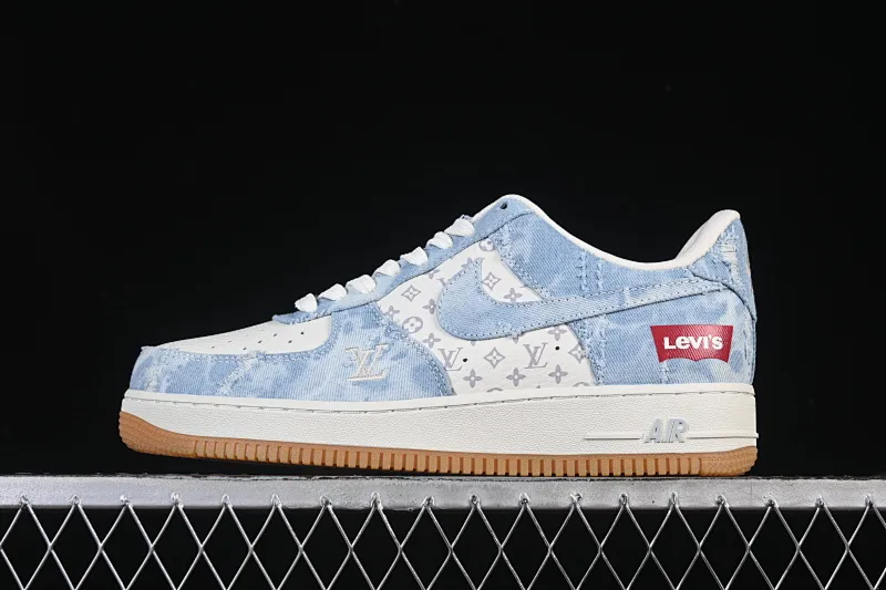 All Categories Nk Air Force 1 Air Force Series Nk Air Force 1 Low Air Force Low Nike Air Force 1'07 Low Levi's White Light Blue Air Force One Low Casual Shoes YF9511-814